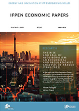Couverture - IFPEN Economic Papers n°160