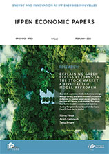 Couverture - IFPEN Economic Papers n°161